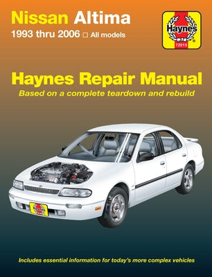 Nissan Altima 1993 Thru 2006 Haynes Repair Manual by Haynes, John H.