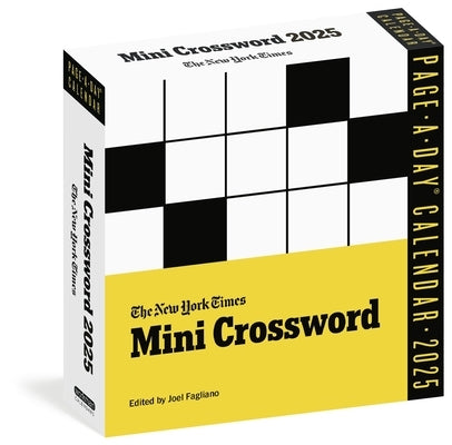 The New York Times Mini Crossword Page-A-Day(r) Calendar 2025: For Crossword Beginners and Puzzle Pros by New York Times