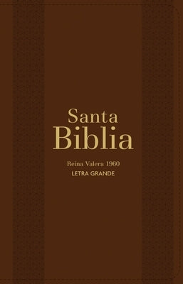 Biblia Rvr 1960 Letra Grande Tama?o Manual Marr?n Con Cierre E ?ndice (Bible Rvr 1960 Large Print Handsize Leatherlike Brown Indexed with Zipper (Span by Reina Valera 1960