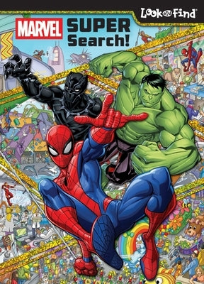 Marvel: Super Search! Look and Find by Pi Kids