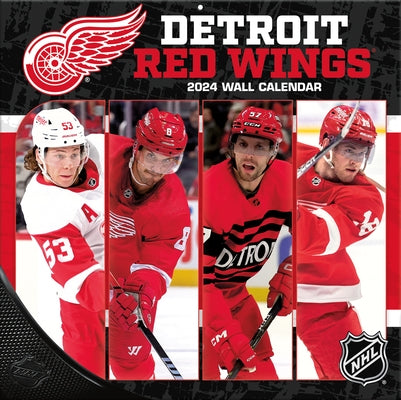 Detroit Red Wings 2024 12x12 Team Wall Calendar by Turner Sports