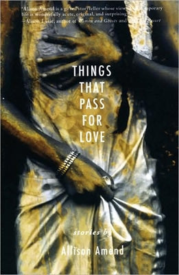 Things That Pass for Love by Amend, Allison