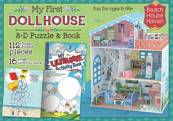 Beach Haven: My First Dollhouse 3D Puzzle and Book [With Book(s)] by Sequoia Children's Publishing