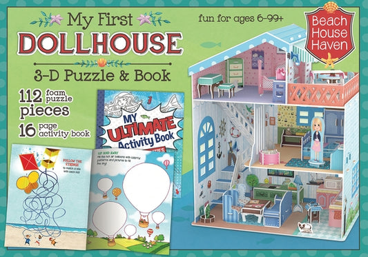 Beach Haven: My First Dollhouse 3D Puzzle and Book [With Book(s)] by Sequoia Children's Publishing