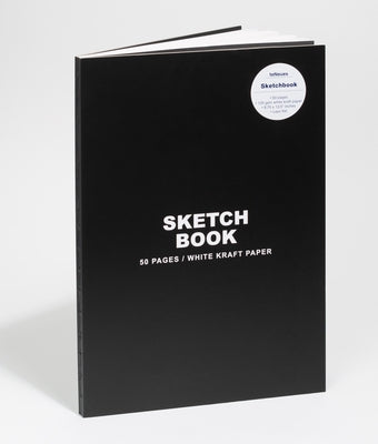 Teneues - Sketchbook Hardcover - 50 Smooth White Kraft Paper Pages with Lay Flat Binding, Classic Black: Sketchbook: Sketchbook by Publishing, Teneues