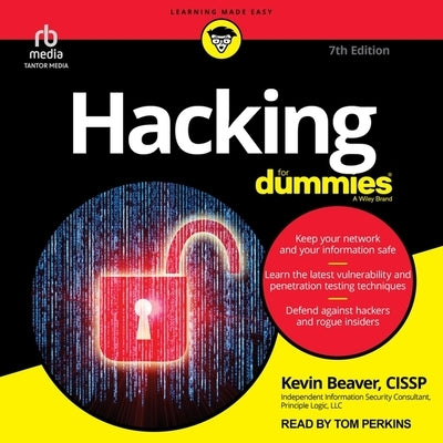 Hacking for Dummies, 7th Edition by Beaver, Kevin