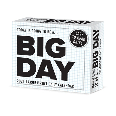 Big Day 2025 6.2 X 5.4 Box Calendar by Willow Creek Press