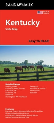 Rand McNally Easy to Read: Kentucky State Map by Rand McNally