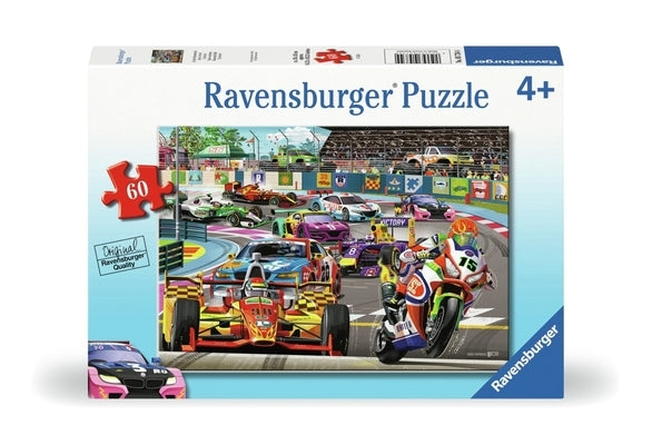 Racetrack Rally 60 PC Puzzle by Ravensburger