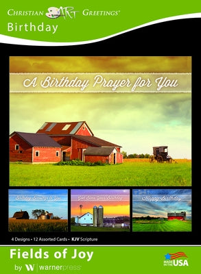 Boxed Cards - Birthday - Fields of Joy by Warner Press