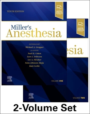 Miller's Anesthesia, 2-Volume Set by Gropper, Michael A.