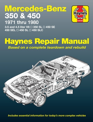 Mercedes-Benz 350 & 450 1971-80 by Haynes, J. H.