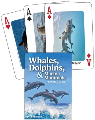 Whales, Dolphins, & Marine Mammals Playing Cards by Minasian, Stan