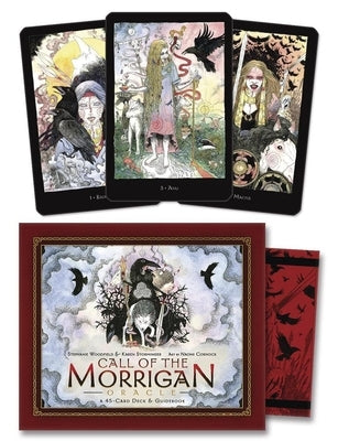 Call of the Morrigan Oracle: A 45-Card Deck & Guidebook by Woodfield, Stephanie