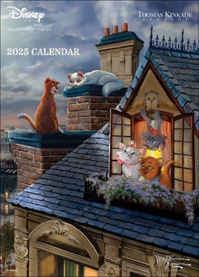 Disney Dreams Collection by Thomas Kinkade Studios: 12-Month 2025 Monthly/Weekly by Thomas Kinkade Studios