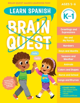 Brain Quest Workbook: Learn Spanish by Workman Publishing