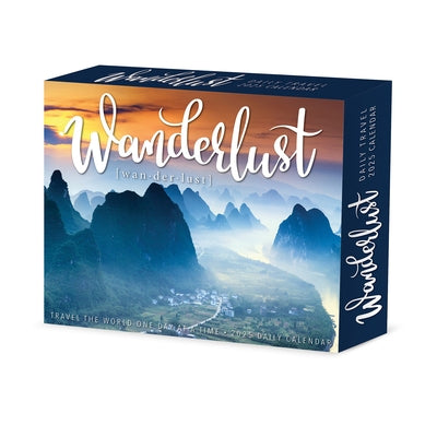 Wanderlust 2025 6.2 X 5.4 Box Calendar by Willow Creek Press