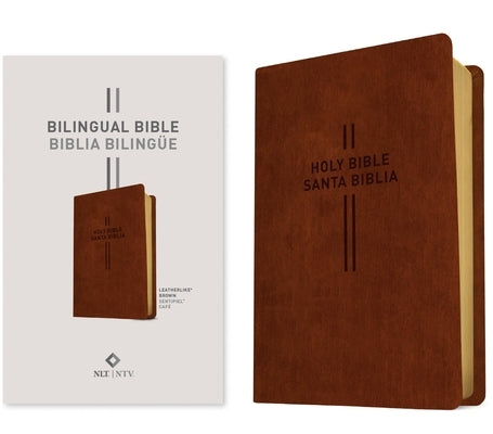 Bilingual Bible / Biblia Bilingüe Nlt/Ntv (Leatherlike, Brown) by Nueva TraducciÃ³n Viviente