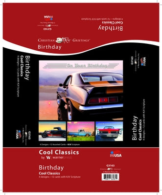 Cool Classics - Boxed Cards - Birthday - - KJV by Warner Press