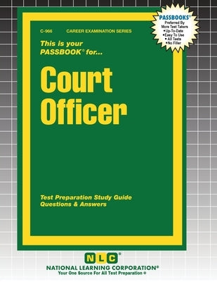 Court Officer by Passbooks