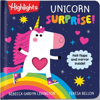 Unicorn Surprise!: Baby and Toddler Lift-The-Flaps Book, Interactive Unicorn Rhyming Book for Storytime, Bonding and Joyful Fun by Levington, Rebecca Gardyn