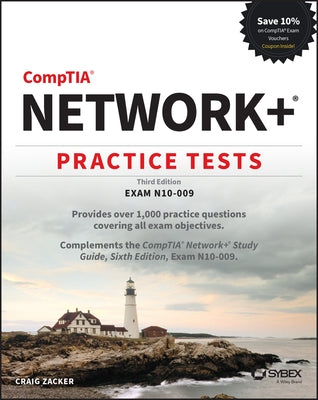 Comptia Network+ Practice Tests: Exam N10-009 by Zacker, Craig