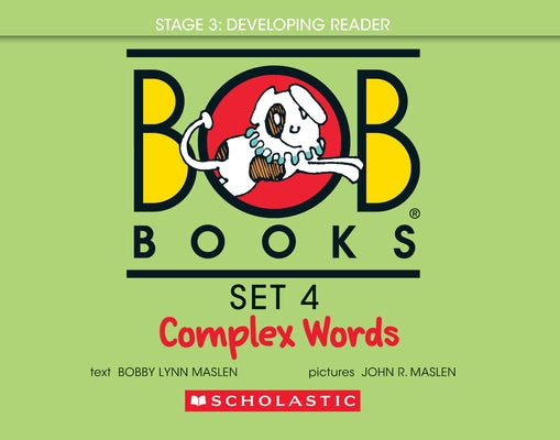 Bob Books - Complex Words Hardcover Bind-Up Phonics, Ages 4 and Up, Kindergarten, First Grade (Stage 3: Developing Reader) by Maslen, Bobby Lynn