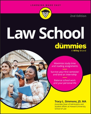 Law School for Dummies by Simmons, Tracy L.