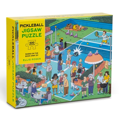 Pickleball Jigsaw Puzzle: Based on the Book Dink! by Rosen, Ellis