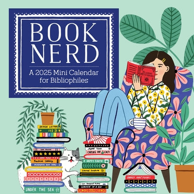 Book Nerd Mini Wall Calendar 2025 by Maguire, Holly