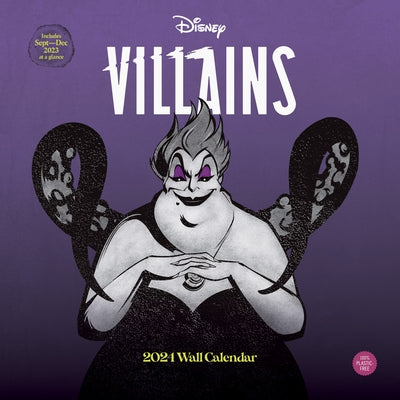 Disney Villains 2024 Wall Calendar by Disney and Pixar