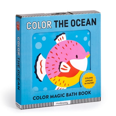 Color the Ocean Color Magic Bath Book by Buurlage, Marijke