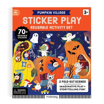 Pumpkin Village Sticker Play Reusable Activity Set by Mudpuppy
