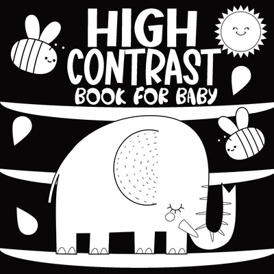 High Contrast Book for Baby: A Black and White Educational Activity at Home for Newborns Helps Stimulate Visual Development, Offering Caregivers an by Mischievous, Childlike