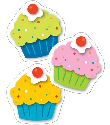 Cupcakes Mini Cutouts by Carson Dellosa Education