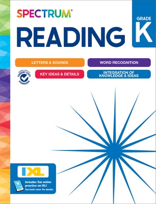 Spectrum Reading Workbook, Grade K by Spectrum