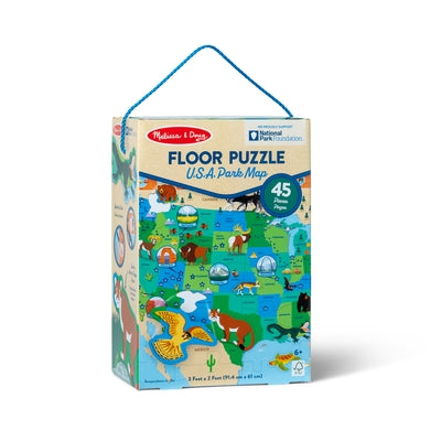 Nat'l Parks Floor Puzzle - U.S.A. Park Map by 