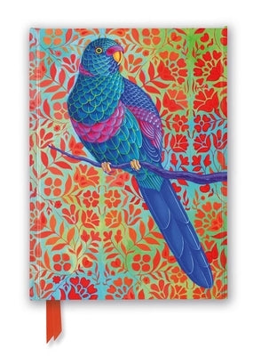 Jane Tattersfield: Blue Parrot (Foiled Journal) by Flame Tree Studio