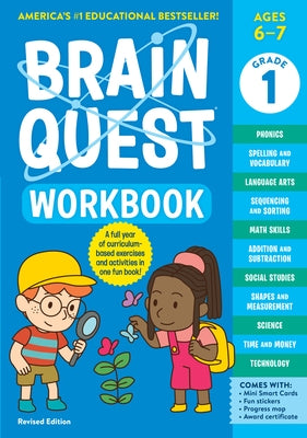 Brain Quest Workbook: 1st Grade Revised Edition by Workman Publishing