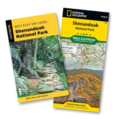 Best Easy Day Hiking Guide and Trail Map Bundle: Shenandoah National Park by Gildart, Jane