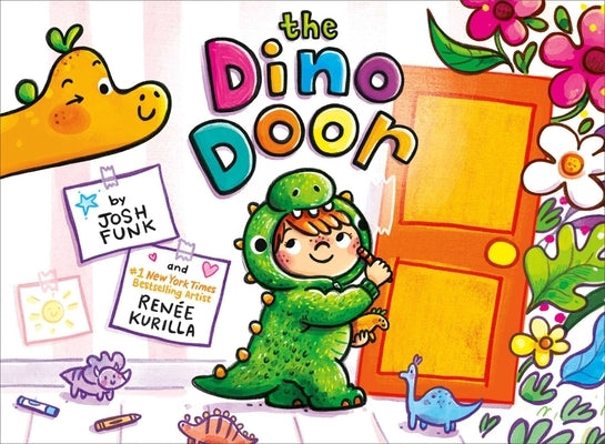 The Dino Door by Funk, Josh