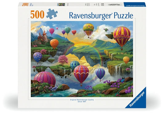 Air Balloon Valley 500 Piece Puzzle by Ravensburger