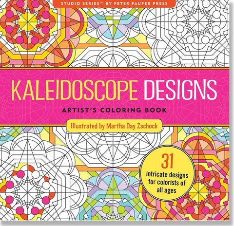 Kaleidoscope Adult Coloring Book by Peter Pauper Press Inc