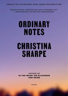 Ordinary Notes by Sharpe, Christina