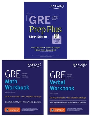 GRE Complete Ninth Edition (2025): Includes 6 Full Length Practice Tests, 2500+ Practice Questions + Online Access to 1000+ Question Bank, Video Expla by Kaplan Test Prep