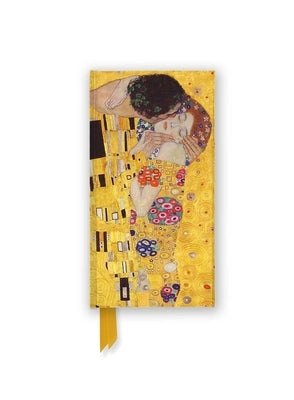 Gustav Klimt: The Kiss (Foiled Slimline Journal) by Flame Tree Studio