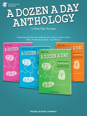 A Dozen a Day Anthology Book/Online Audio by Burnam, Edna Mae