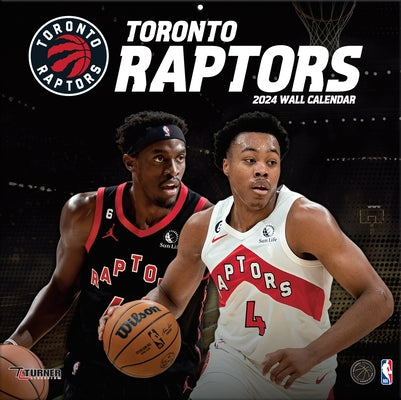 Toronto Raptors 2024 12x12 Team Wall Calendar by Turner Sports