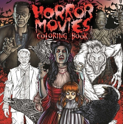 Horror Movies Adult Coloring Book by Igloobooks