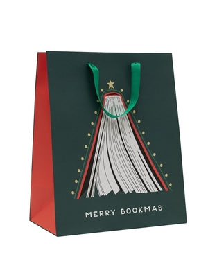 Merry Bookmas Gift Bag (Large) by Out of Print